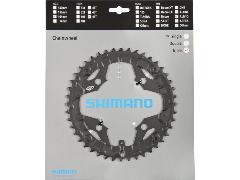 Shimano FC-M430 Kettenblatt 9-fach 3 Shimano FC-M430 Kettenblatt 9-fach